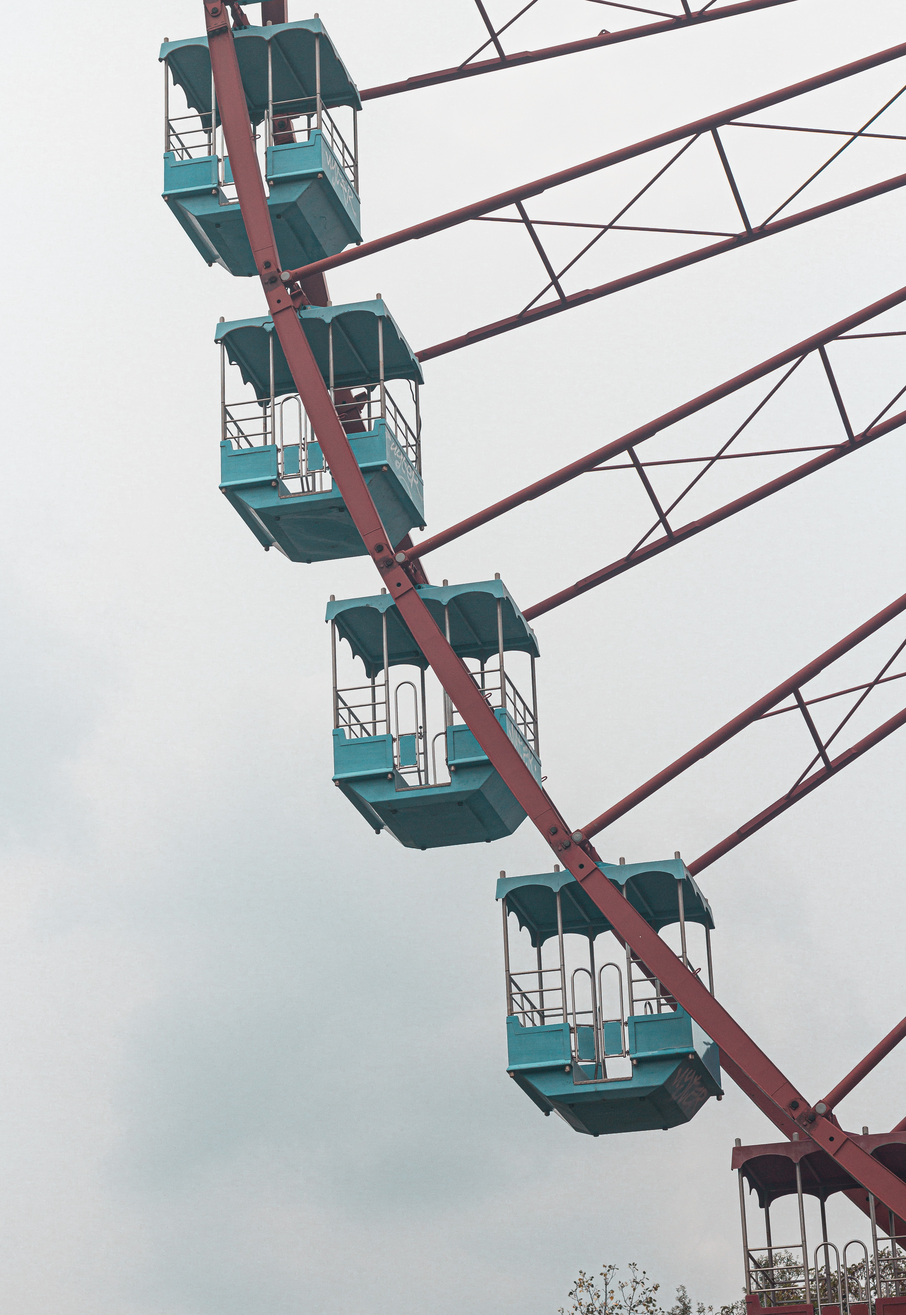 Gondola in Berlin's Abandoned Amusement Park